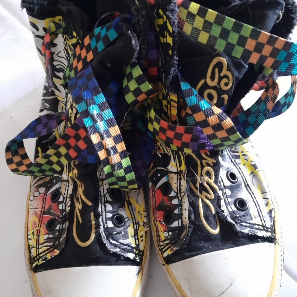Ed Hardy sneakers size 7